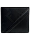 Shadow Diagonal Half Wallet 7M0169 - FENDI - BALAAN 1