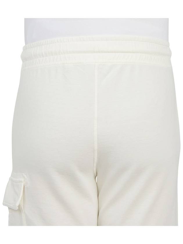 Lens Banding Cargo Shorts White - CP COMPANY - BALAAN 8