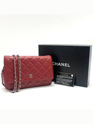 Lambskin woc mini cross bag - CHANEL - BALAAN 1