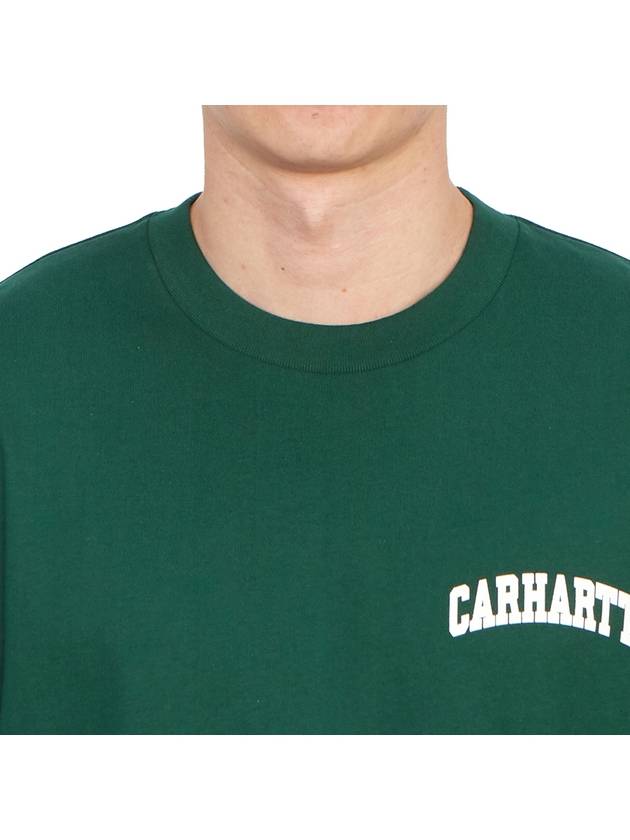 University Script Short Sleeve T-Shirt Chervil - CARHARTT WIP - BALAAN 6