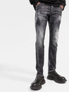 Men's Sexy Twist Jeans Black - DSQUARED2 - BALAAN.