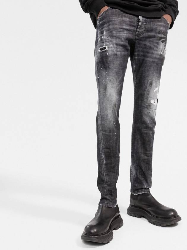 Men's Sexy Twist Jeans Black - DSQUARED2 - BALAAN 5