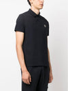 Men's Logo Patch Polo Shirt Navy - STONE ISLAND - BALAAN 4