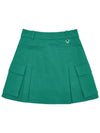 A-line cargo skirtdark green - BUTTONPLAY - BALAAN 2