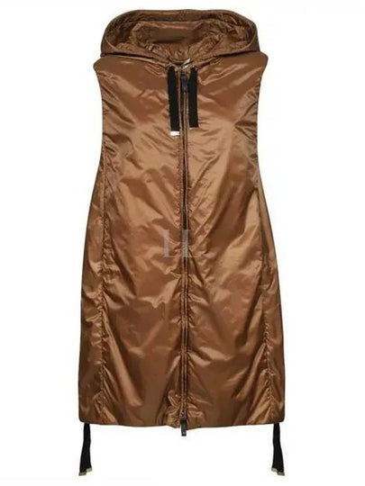 Greengi Padded Vest Brown - MAX MARA - BALAAN 2