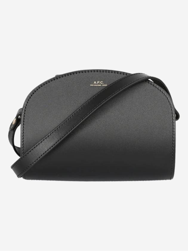 Demi Lune Mini Half Moon Cross Bag Black - A.P.C. - BALAAN 2