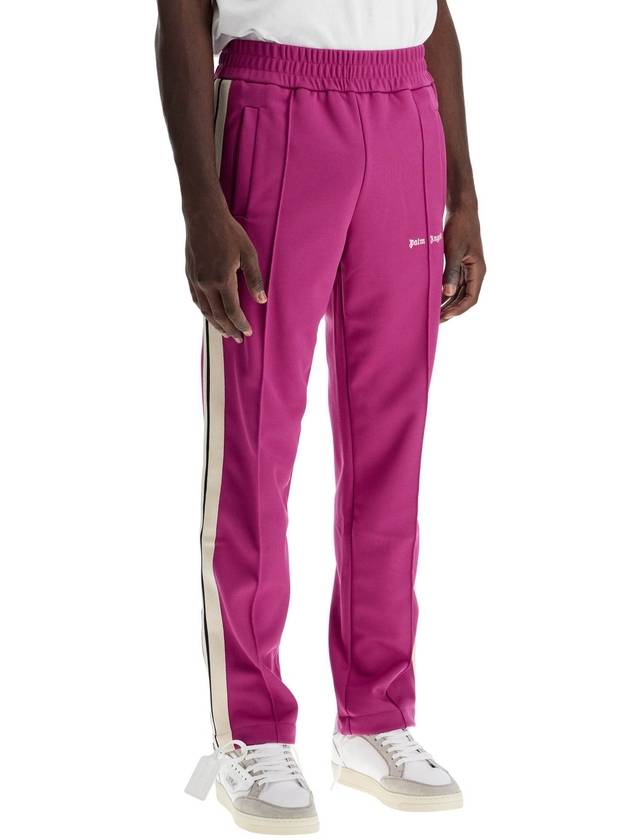 Palm Angels Classic Logo Track Pants Purple - PALM ANGELS - BALAAN 3