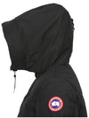 Macmillan Iconic Label Parka Black - CANADA GOOSE - BALAAN 10