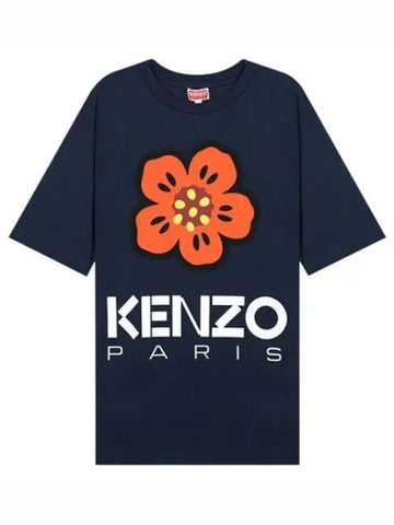 Balk Flower Printing Short Sleeve T Shirt Men s - KENZO - BALAAN 1