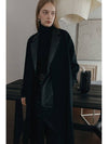 Collarless Cashmere Coat - ILROZE - BALAAN 6