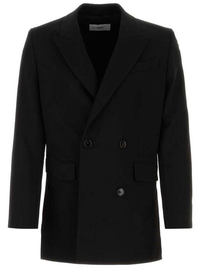 double breasted virgin wool blazer HBV313WV0039001 - AMI - BALAAN 2