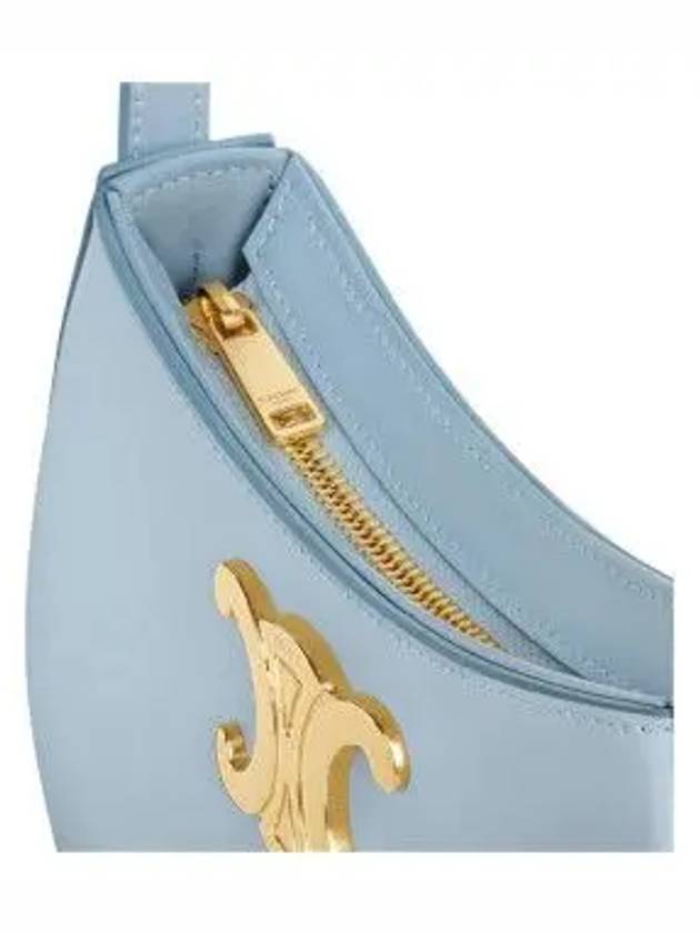 Calfskin Medium Tilly Shoulder Bag Light Blue - CELINE - BALAAN 5