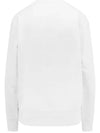 Crystal Logo Sweatshirt Off White - MONCLER - BALAAN 4