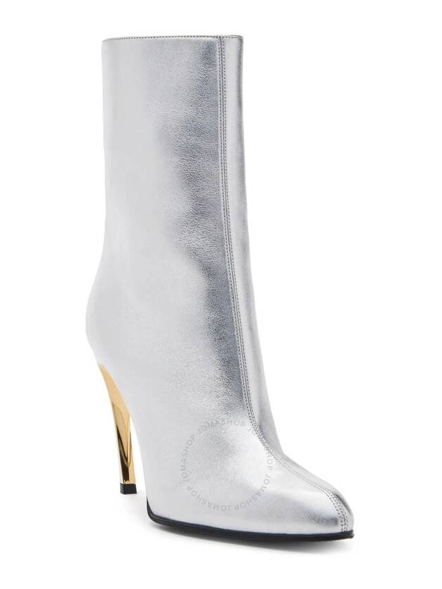 24 ss Laminated Leather Ankle Boots 780677WIF218369 B0650981678 - ALEXANDER MCQUEEN - BALAAN 3