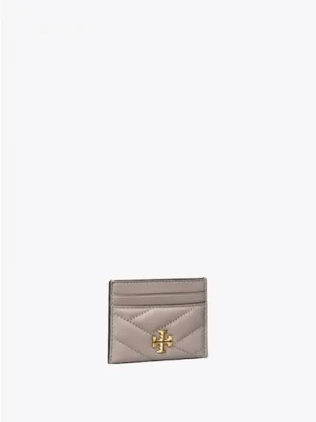 Kira Chevron Card Wallet Case Gray Domestic Product GM0023021059511 - TORY BURCH - BALAAN 1