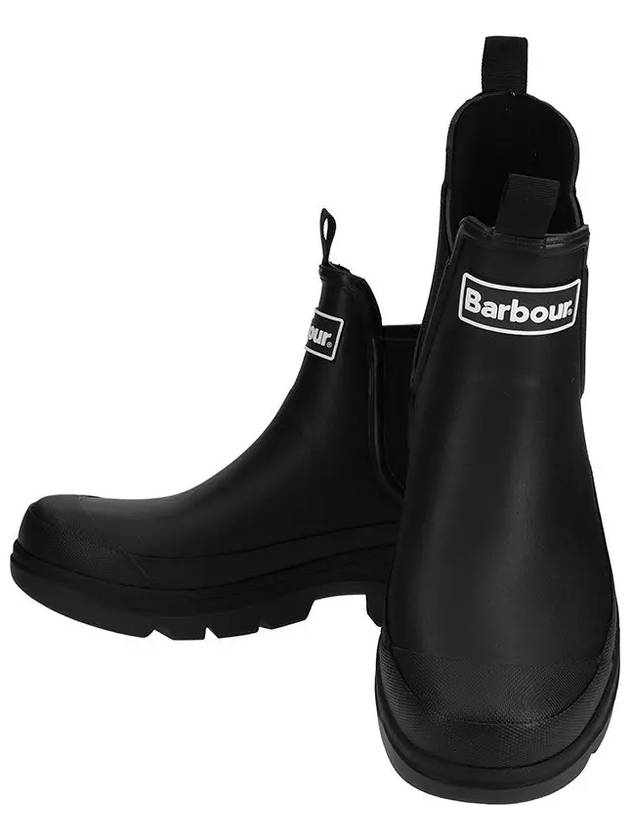 Men's Nimbus Wellington Rain Boots Black - BARBOUR - BALAAN 4