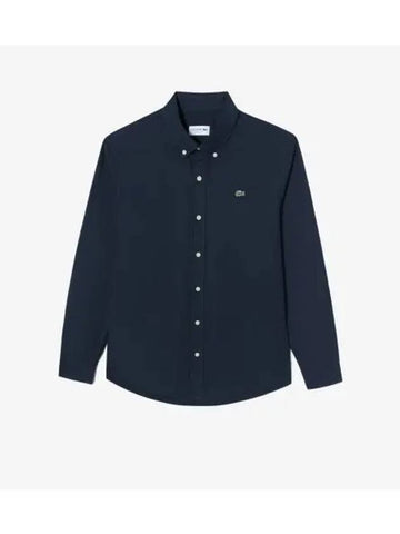 Men s Basic Oxford Shirt Navy - LACOSTE - BALAAN 1