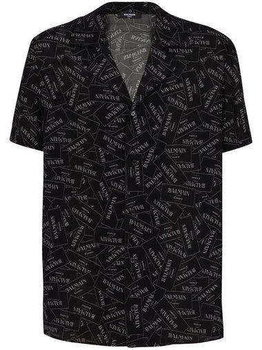 Balmain Shirts Black - BALMAIN - BALAAN 1