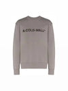 A COLD WALL Men s Gray Essential Logo Sweatshirt AC221MHD130I - A-COLD-WALL - BALAAN 7