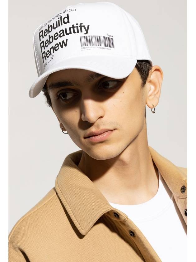 Dsquared2 Baseball Cap, Men's, White - DSQUARED2 - BALAAN 2