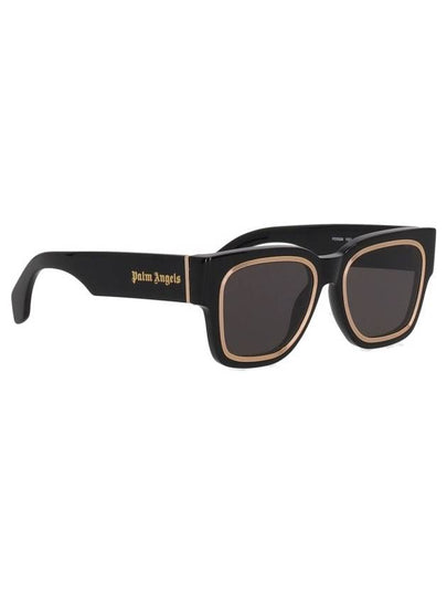 ARCADIA SUNGLASESS  BLACK DARK GREY - PALM ANGELS - BALAAN 2