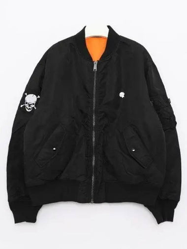 Bounty Hunter MA1 Reversible Men s Jacket FW23J35 BLACK 271497 1040015 - SUPREME - BALAAN 1