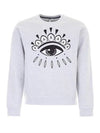 Big Eye Motif Sweatshirt Grey - KENZO - BALAAN 3