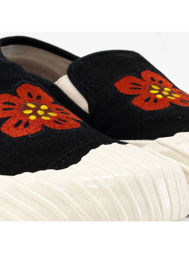 School Boke Flower Slip-On Black - KENZO - BALAAN 3