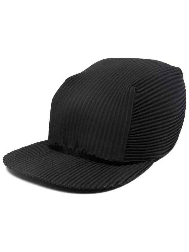 Homme Pliss Issey Miyake Pleated Cap HP48AA464 - ISSEY MIYAKE - BALAAN 1