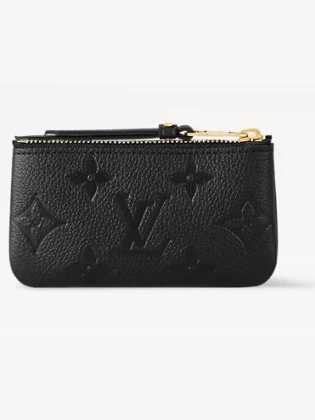 Monogram Empreinte Key Pouch Black - LOUIS VUITTON - BALAAN 6