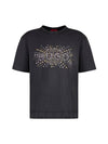 short sleeve t-shirt 50504534 001 black - HUGO BOSS - BALAAN 1