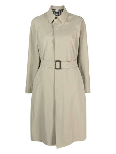 Garance Belt Single Trench Coat Putty - A.P.C. - BALAAN 2