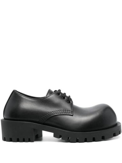 Hummer Leather Derby Black - BALENCIAGA - BALAAN 2