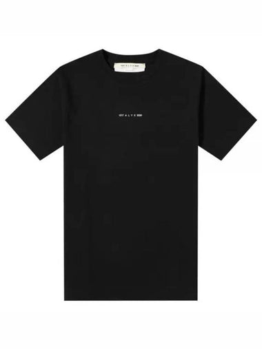 ALYX Back Logo Men s Short Sleeve T Shirt Black AAMTS0207FA01 - 1017 ALYX 9SM - BALAAN 1