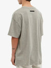 Essentials Core Collection Short Sleeve T-Shirt Dark Heather Oatmeal - FEAR OF GOD - BALAAN 5