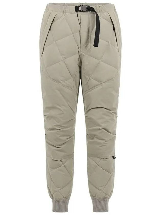 Cordura Nylon Mix Down Track Pants Beige - OFFGRID - BALAAN 2