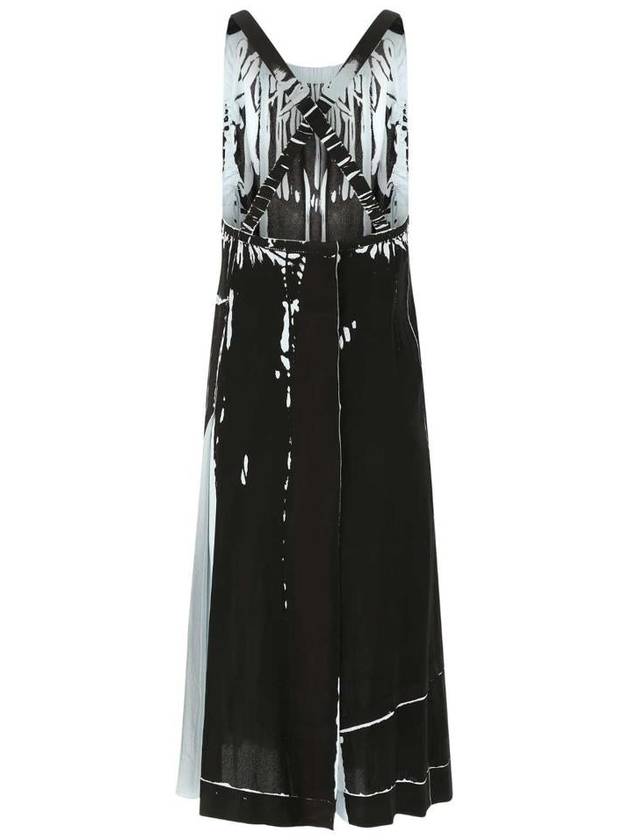 22SS Long Dress P3G59S22110JO F0EIL Printed - PRADA - BALAAN 3