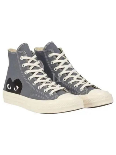 Play New Big Heart Chuck 70 High Low Top Sneakers P1 K122 1 Gray - COMME DES GARCONS - BALAAN 2