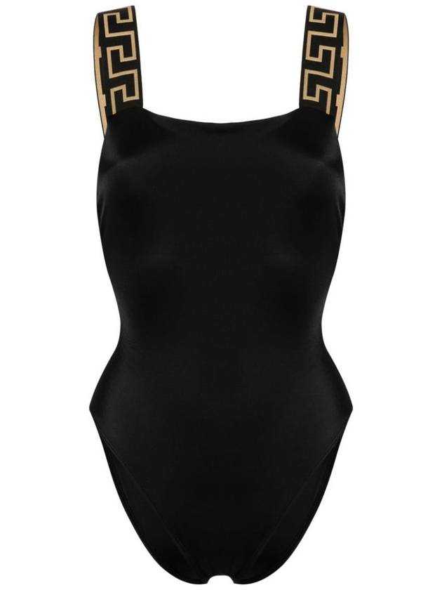 Versace One-Piece Swimsuit With Greca Border - VERSACE - BALAAN 1