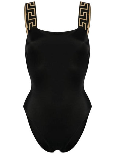 Versace One-Piece Swimsuit With Greca Border - VERSACE - BALAAN 1