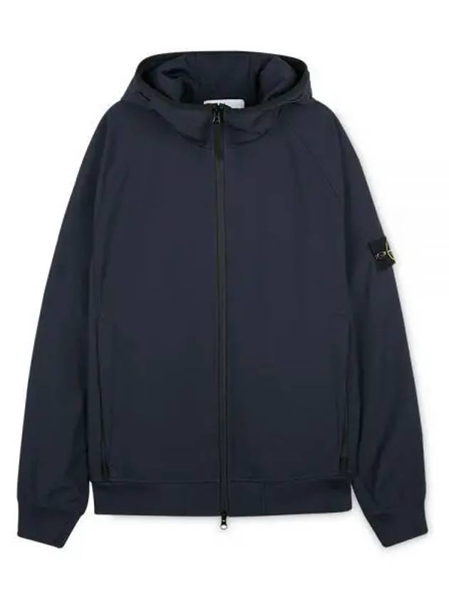 Soft Shell Technology Wappen Patch Track Jacket Navy - STONE ISLAND - BALAAN 2