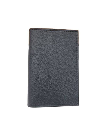 Euclide MC2 Two Tone Card Wallet Plomb Gris Meyer - HERMES - BALAAN 1