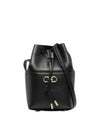 Gancini Mini Bucket Bag Black - SALVATORE FERRAGAMO - BALAAN 2