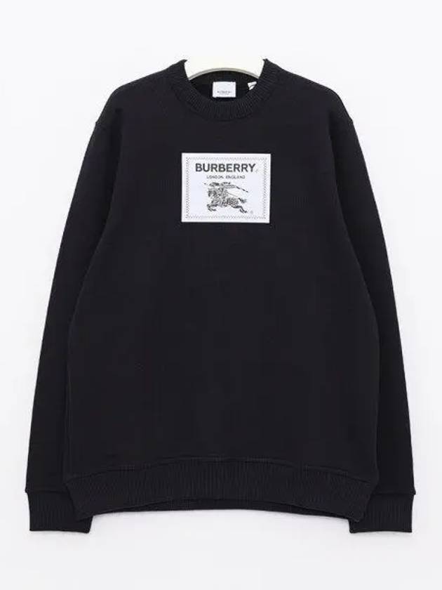 Men's Prorsum Label Cotton Sweatshirt Navy - BURBERRY - BALAAN 2