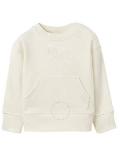 Burberry Girls Pale Cream Lora EKD Sweater, Size 18M - BURBERRY - BALAAN 1