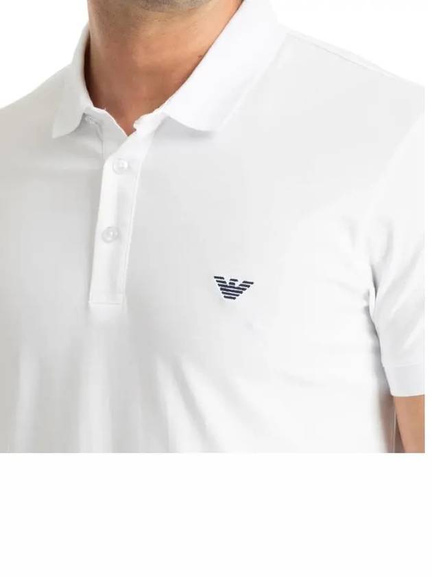 Eagle Logo Collar T-Shirt 211804 4R482 00010 - ARMANI JEANS - BALAAN 4