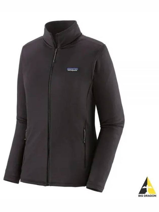 Women's R1 Daily Fabric Track Jacket Black - PATAGONIA - BALAAN 2