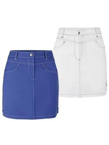 Stitched Culotte Golf Skirt - PENFOLD - BALAAN 1