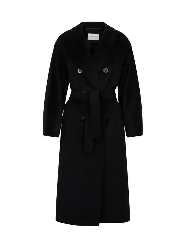 MADAME cashmere belt coat black 2421018011 003 - MAX MARA - BALAAN 2