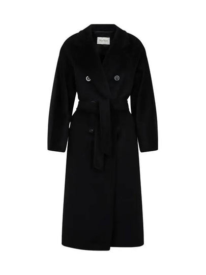 MADAME cashmere belt coat black 2421018011 003 - MAX MARA - BALAAN 2